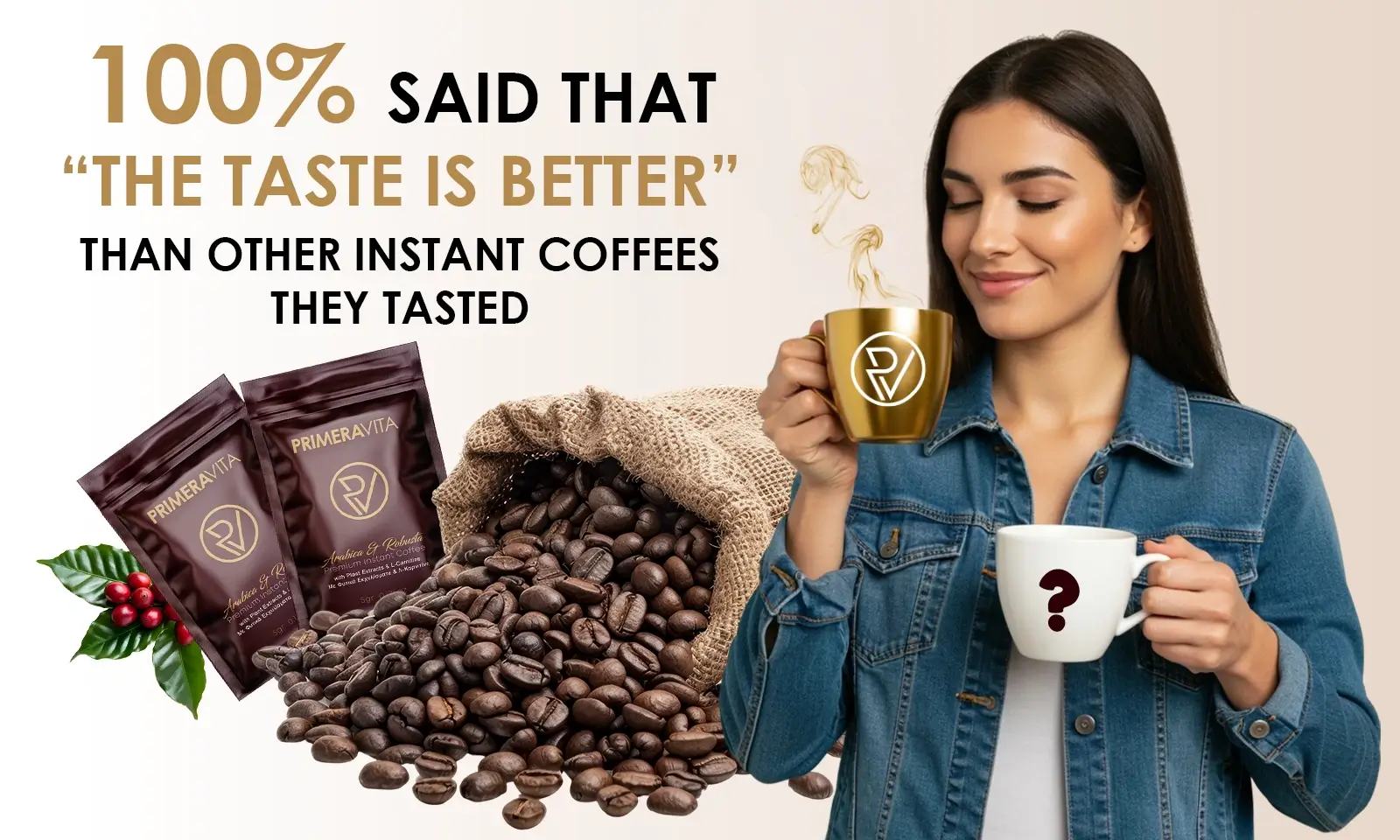 PrimeraVita Premium Instant Coffee