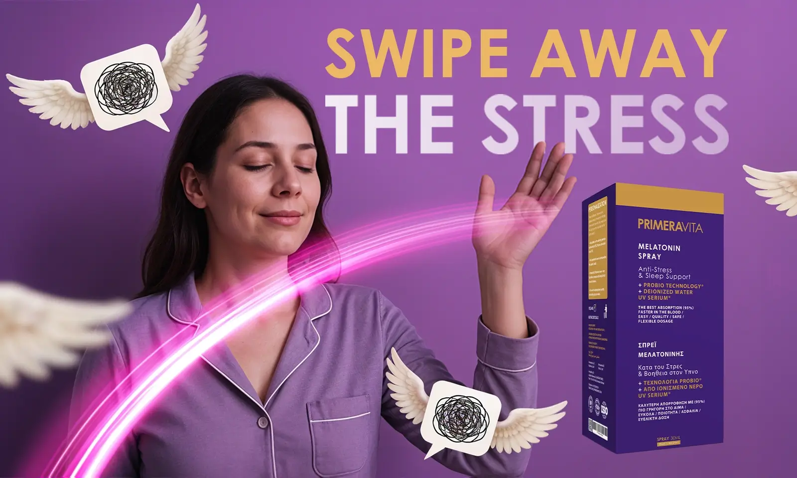 PrimeraVita Melatonin Mouth Spray