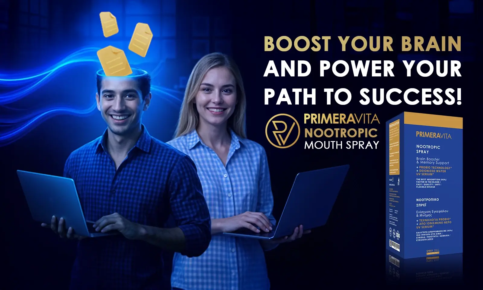 PrimeraVita Nootropic Mouth Spray
