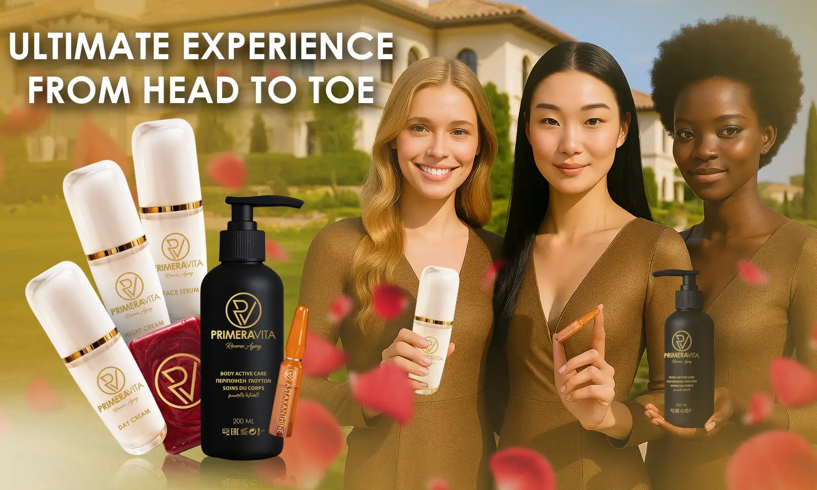 PrimeraVita Anti-Aging Ultimate Experience from Head to Toe Special Offer