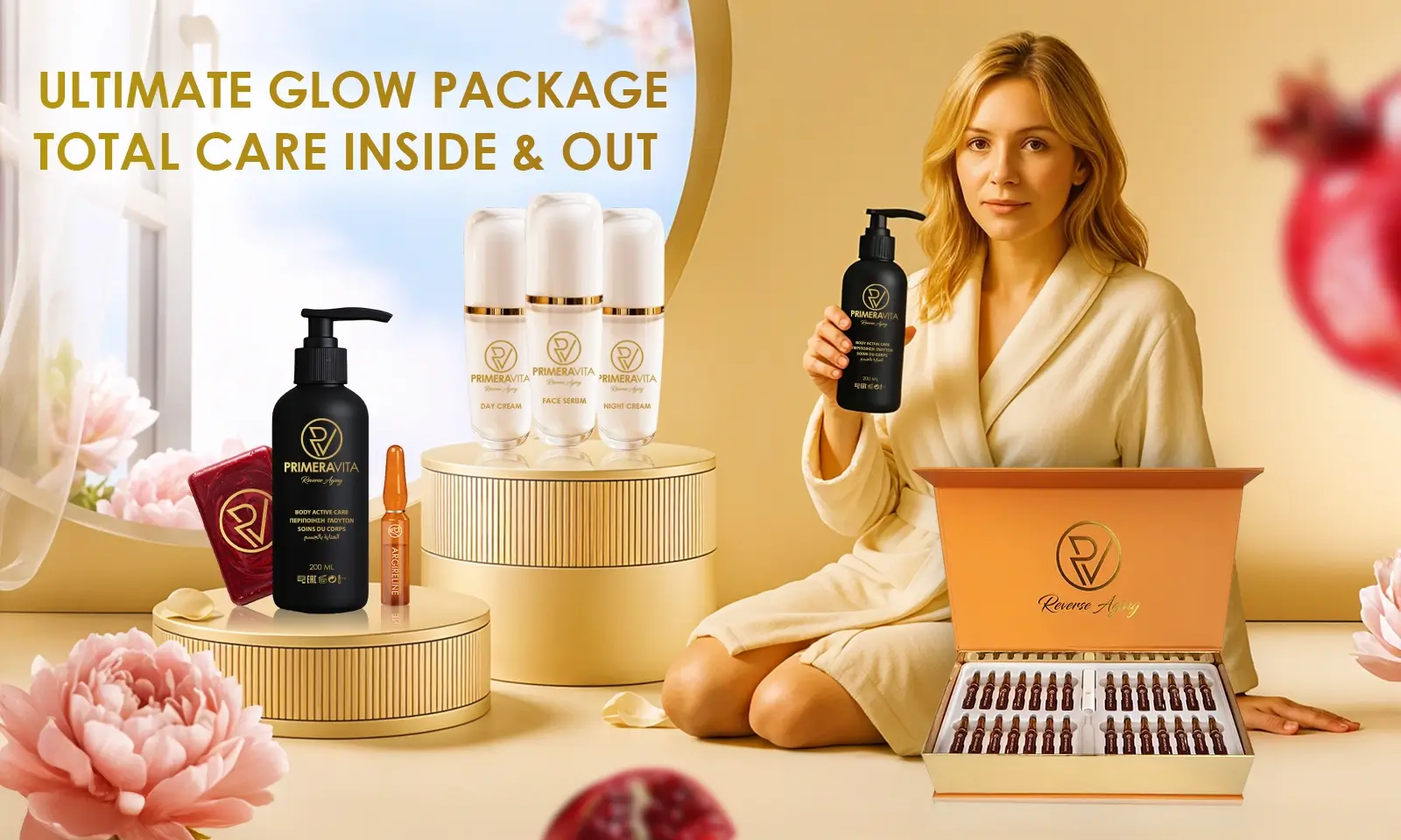 PrimeraVita skincare and body care set Special Offer