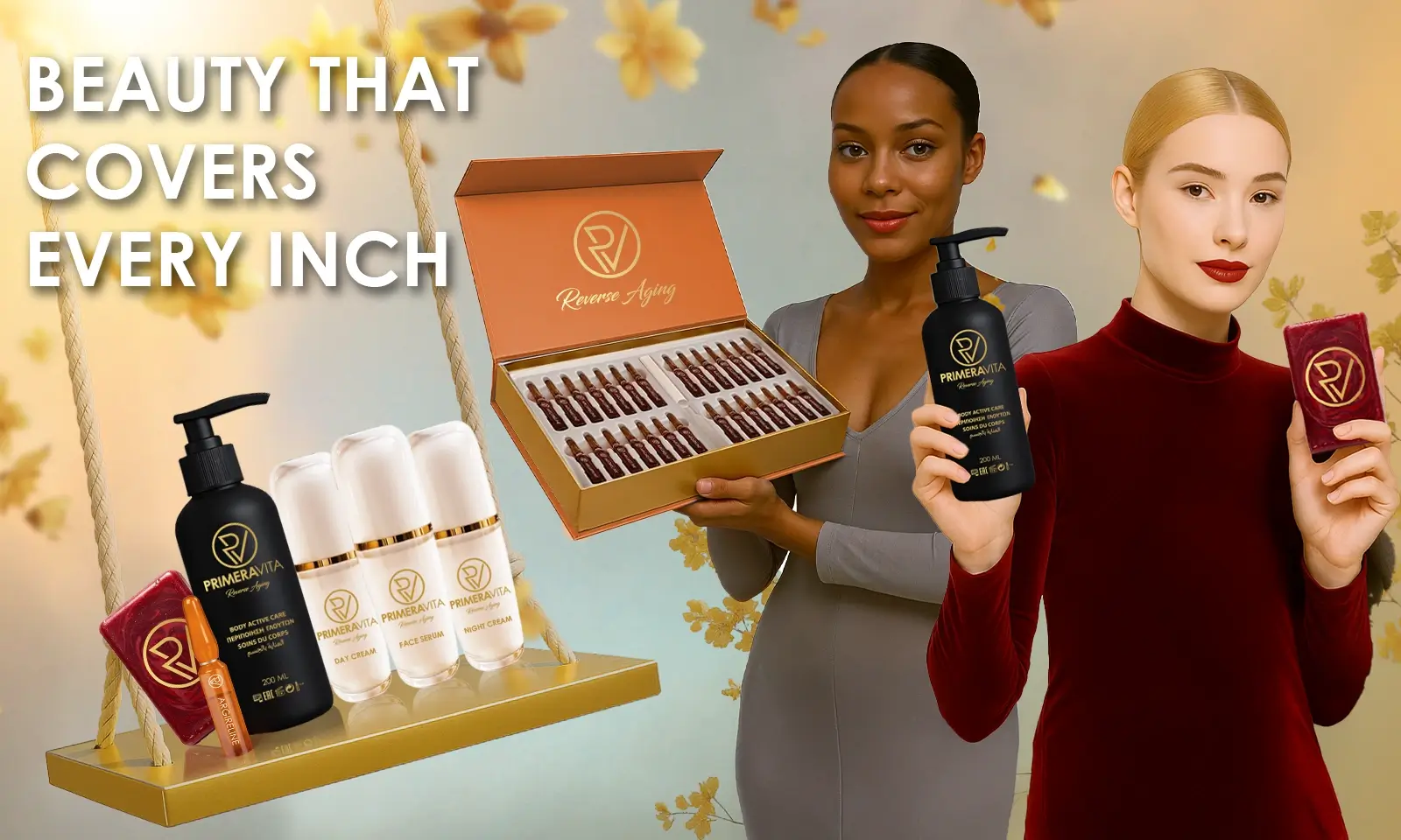 PrimeraVita Anti-Aging skincare and body care set Special Offer